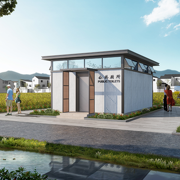 Prefabricated Public Restrooms