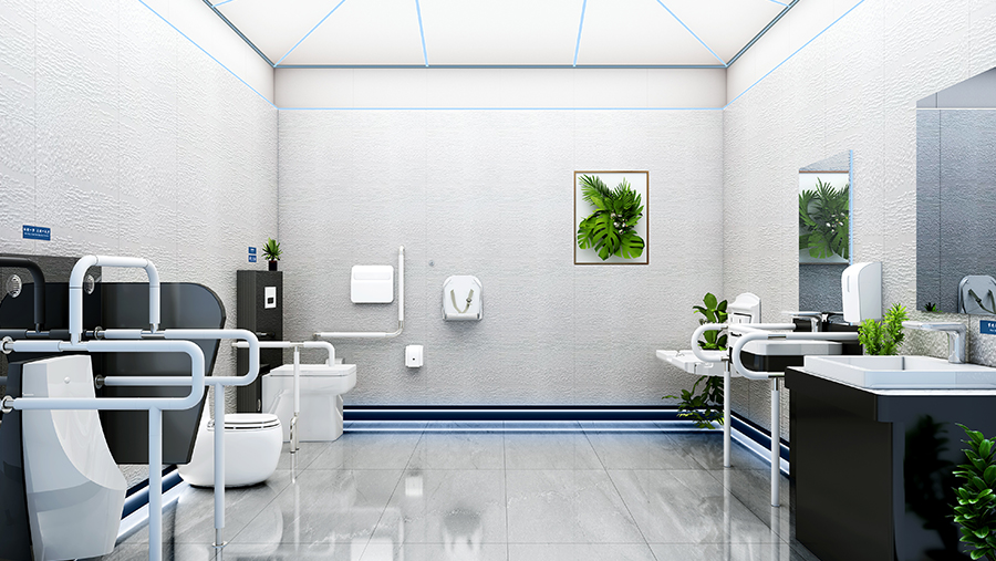 Prefab Restroom Installation