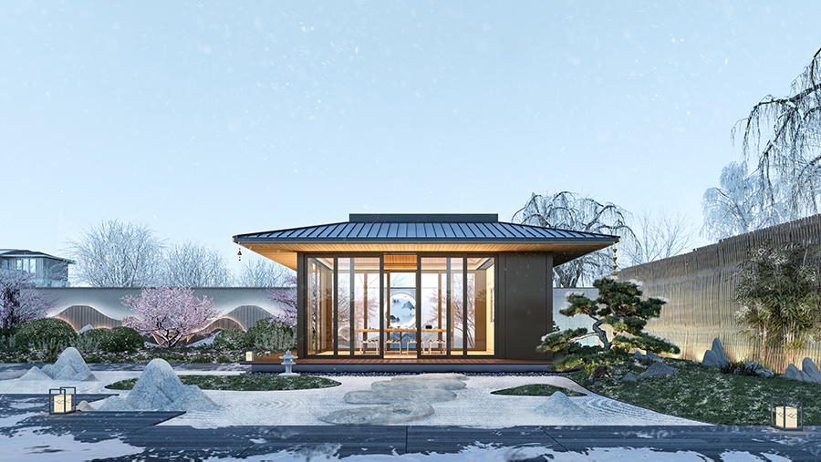 Prefab Recreational Building Installation
