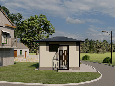 Prefabricated Public Toilets, S006-001