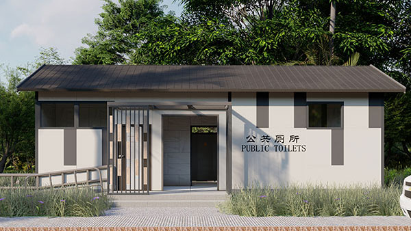 Prefabricated Public Toilets, S015-002