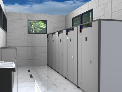 Prefabricated Public Toilets, S015-002