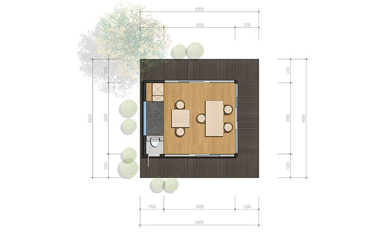 Prefabricated Sunroom, 36 Series