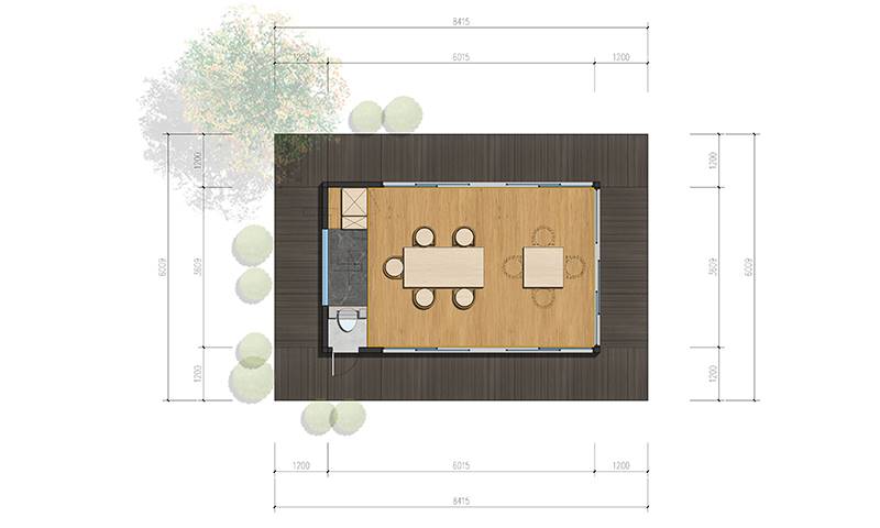 Prefabricated Sunroom, 60 Series