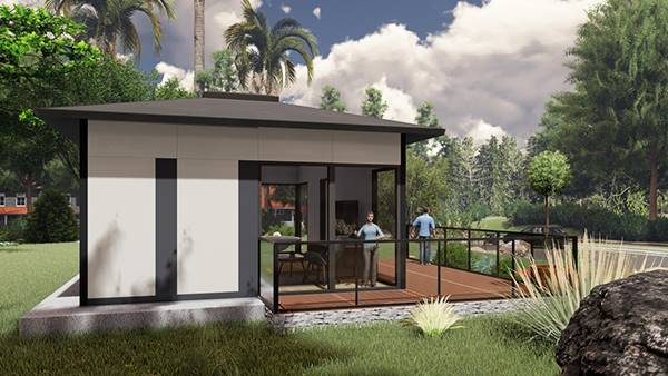 Prefabricated Holiday Lodge, Classic Series
