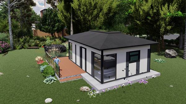 Prefabricated Holiday Lodge, Comfort Series