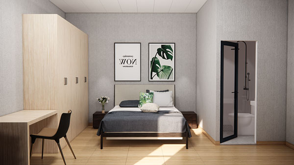 Prefab Holiday Lodge, Model 34