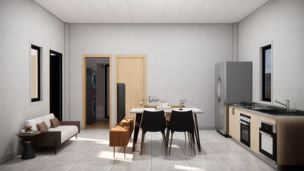 Prefab Holiday Lodge, Model 39