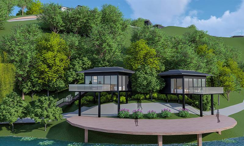 Prefabricated Holiday Lodges